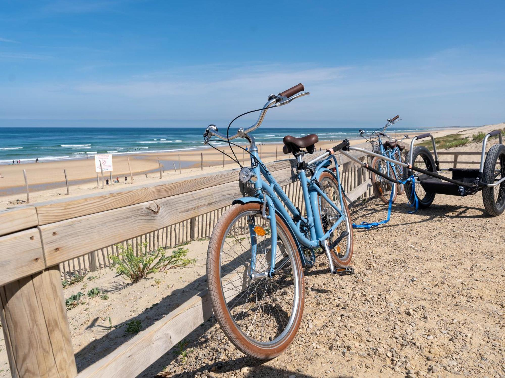 Appartement A Deux Pas De La Mer, Biscarrosse Plage - 4 Pers. - Terrasse Et Parking Inclus - Fr-1-319-447 Kültér fotó